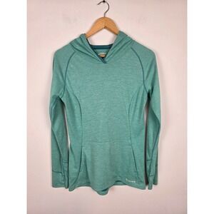 Simms‎ Insect Shield Hoodie Womens Small Teal Performance Fishing Apparel